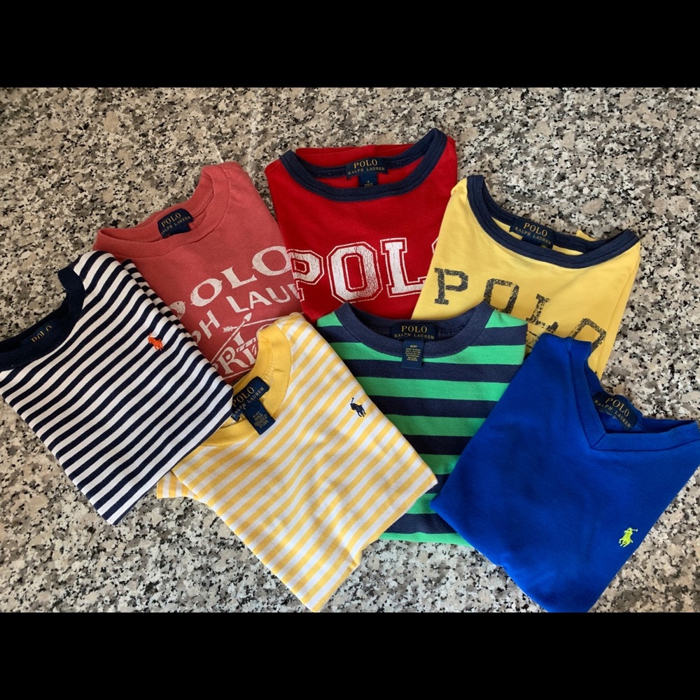 All Ralph Lauren shirts kids  4/4t  Gently used